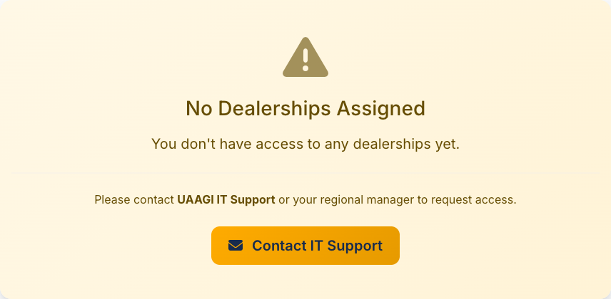 No dealerships assigned